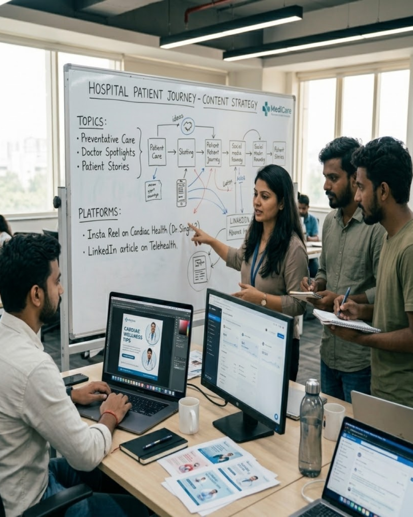social media marketing agency for hosiptal